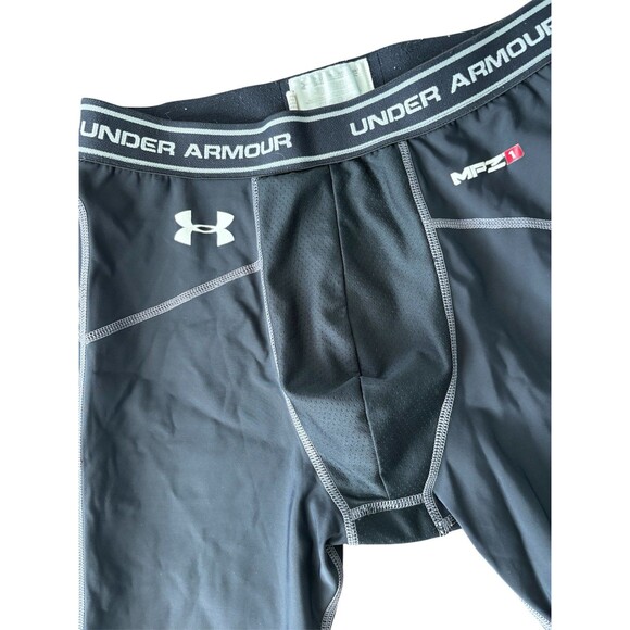 Under Armour MPZ1  Adult Men's Black Utility Sliding Shorts Compression Medium - Picture 3 of 7